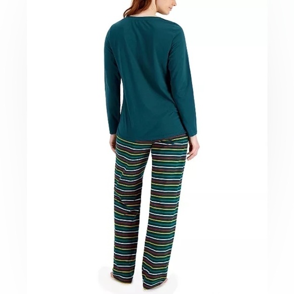 Family Pajamas Matching Womens Merry Jingle Mix It Family Pajama Set M - Picture 4 of 10